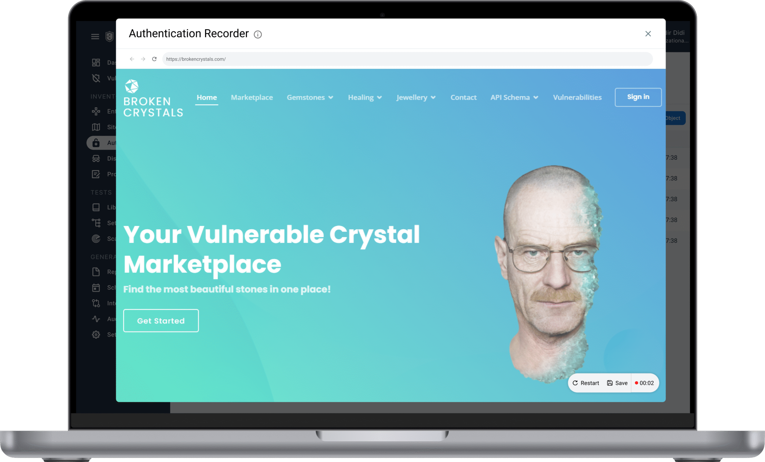 Authentication Recorder